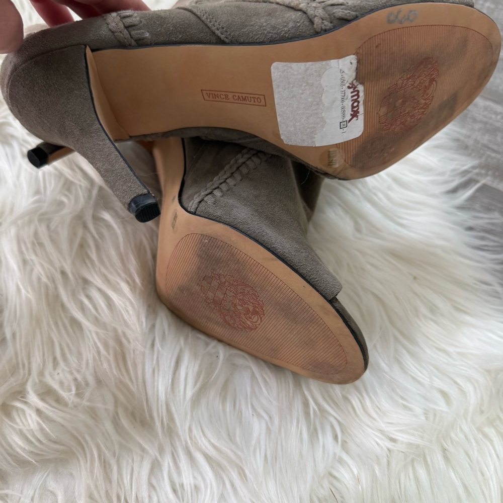Vince Camuto Abesta Open Toe Booties - Picture 6 of 6